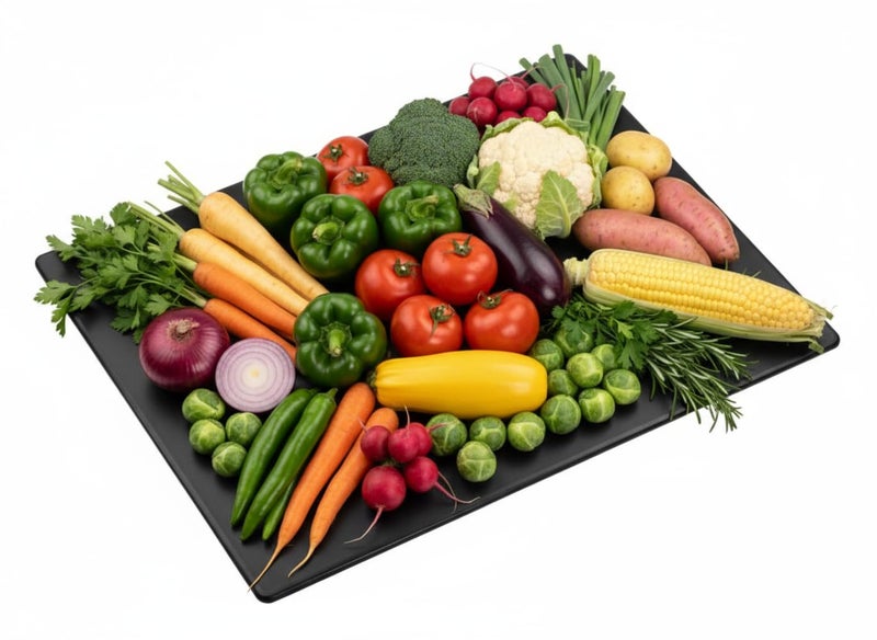 Thirteen Chefs Extra Large 24 x 18 Black Cutting Board, 0.5 Inch Thick HDPE, NSF Certified for Food Service and Professional Kitchens - Image 1